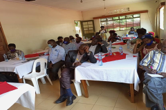 Participants during a workshop at Kanbera Hotel, 
Lira City, Lango Sub-region 2022
